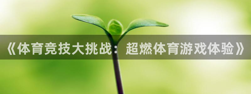 尊龙官网下载平台假的吗是真的吗：《体育竞技大挑战：超